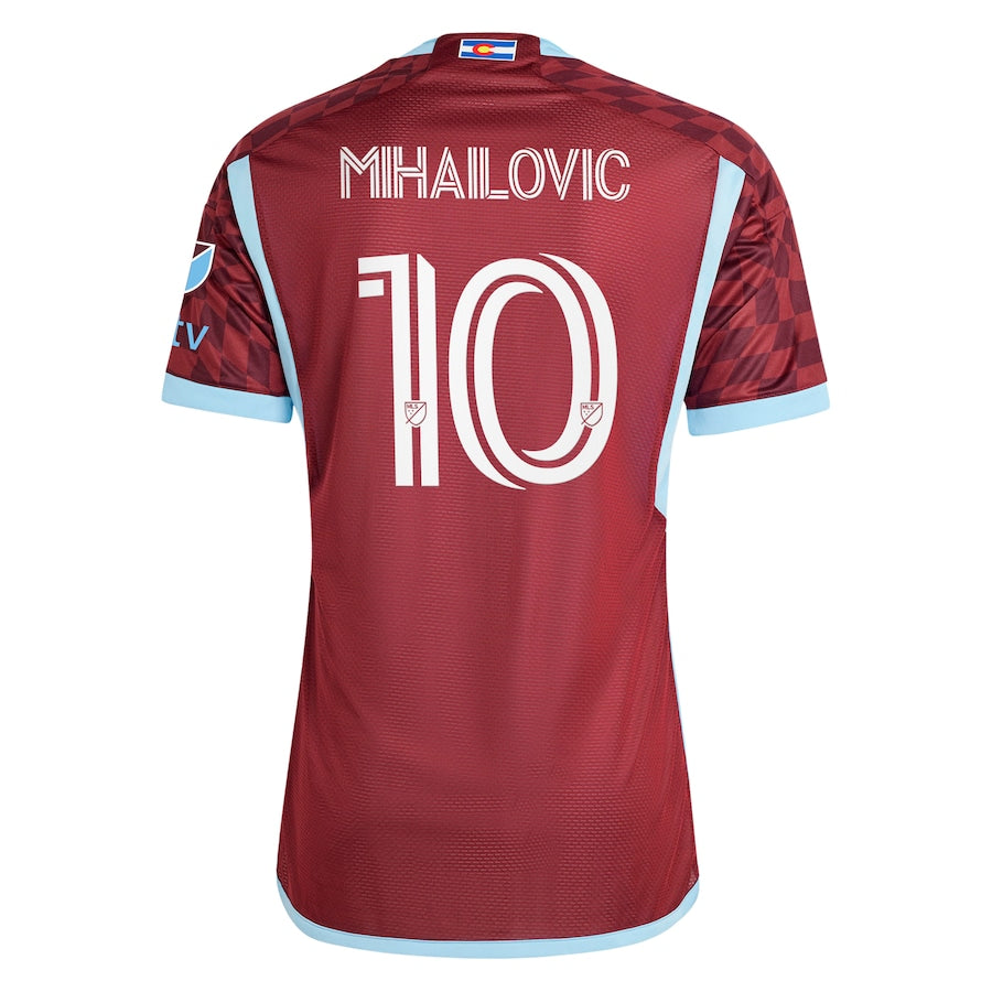 Djordje Mihailovic Colorado Rapids adidas 2024 One Flag Kit Authentic Player Jersey - Burgundy