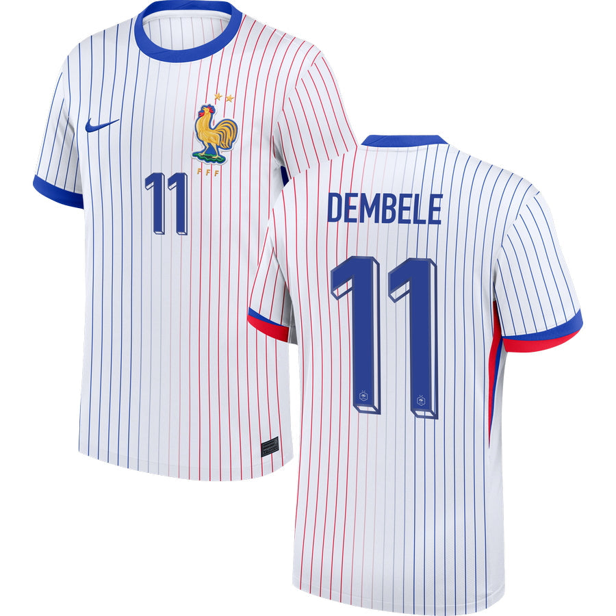 France Away Stadium Jersey 2024 Men`s