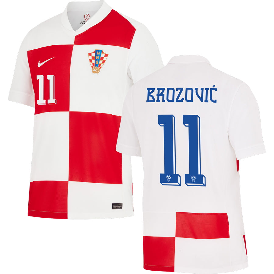 Croatia Home Jersey EURO 2024 Adults