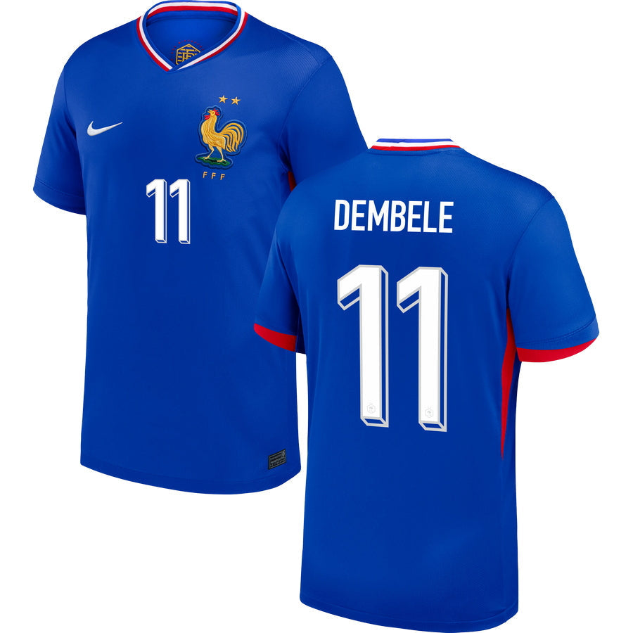 France Home Stadium Jersey 2024 Men`s