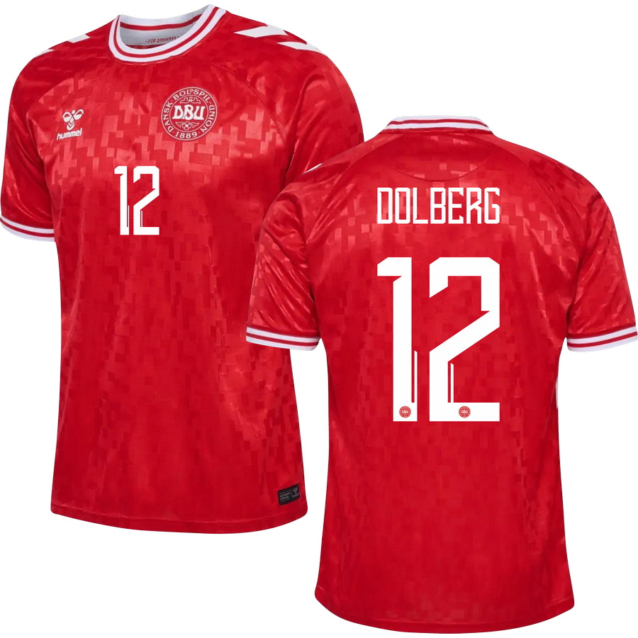 Denmark Home Jersey EURO 2024 Adults