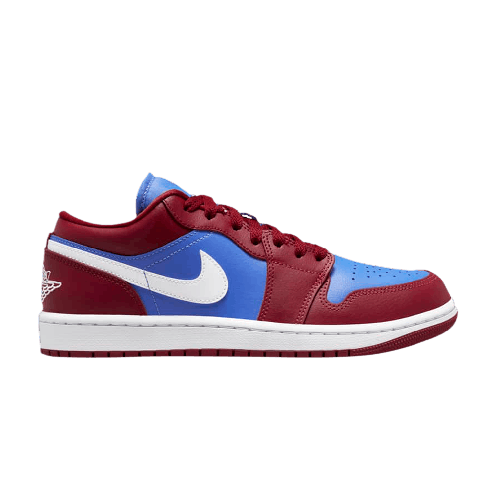 (Women) Air Jordan 1 Low ‘Deep Red Blue’ DC0774-604