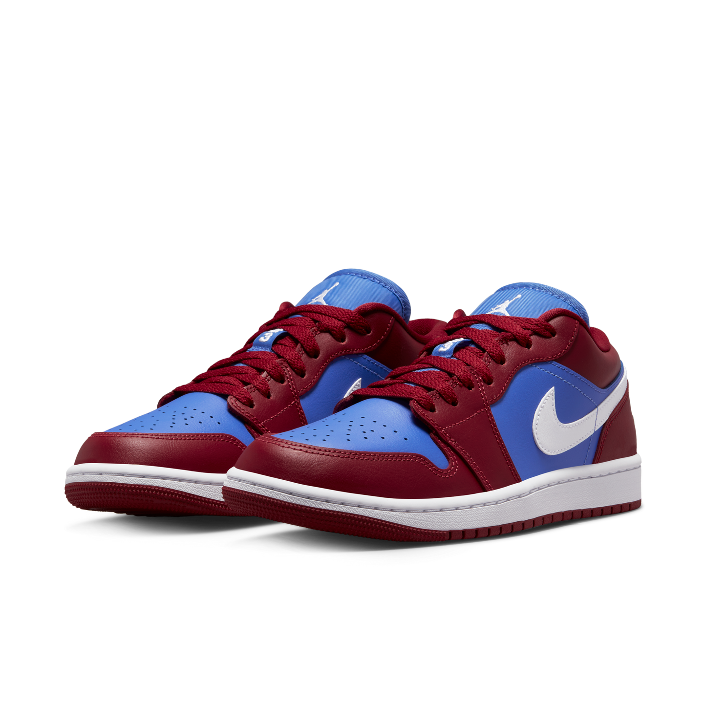 (Women) Air Jordan 1 Low ‘Deep Red Blue’ DC0774-604