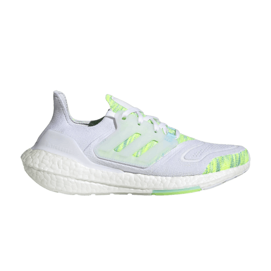 (Women) adidas UltraBoost 22 ‘White Bliss Blue Yellow’ GX5926