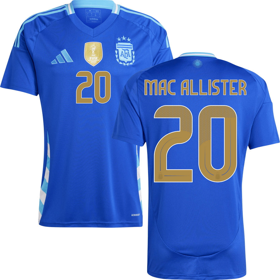 Argentina Away Stadium Jersey 2024 Men`s COPA AMERICA