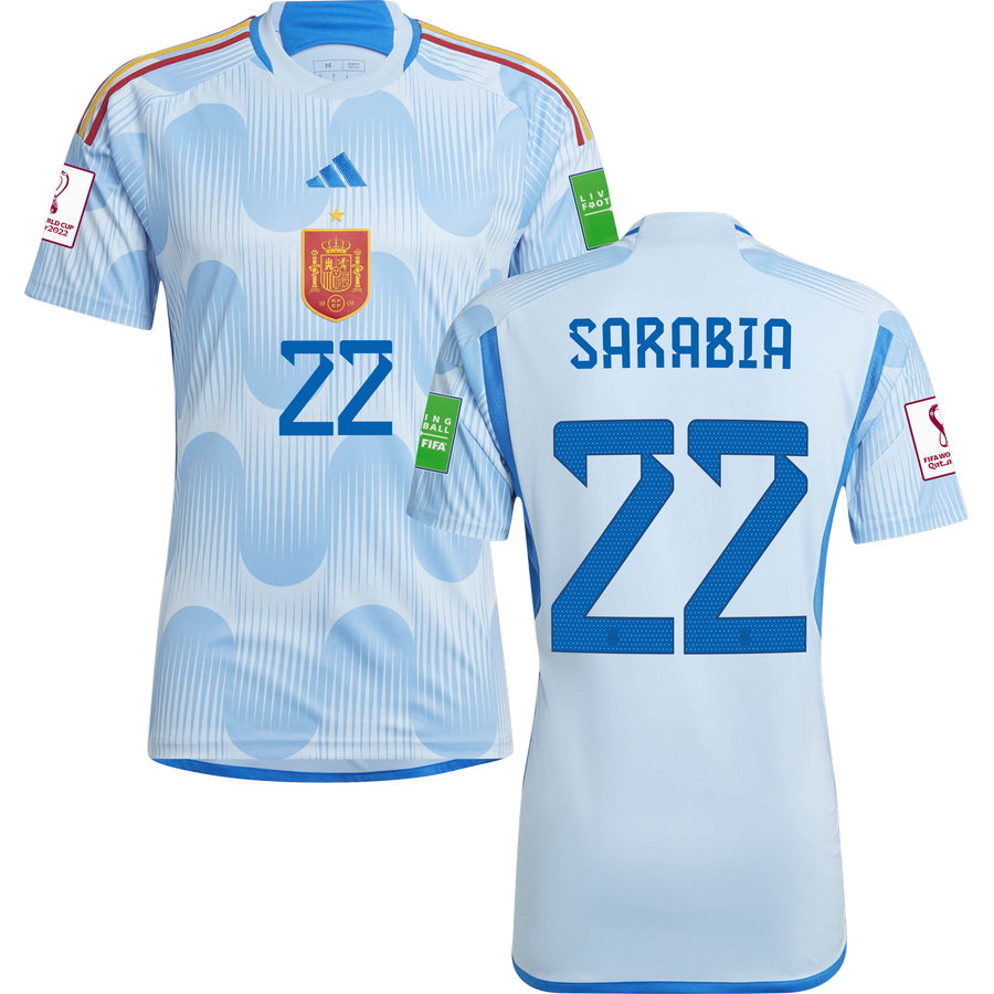 Spain Away Stadium Jersey 2022/23 Men`s