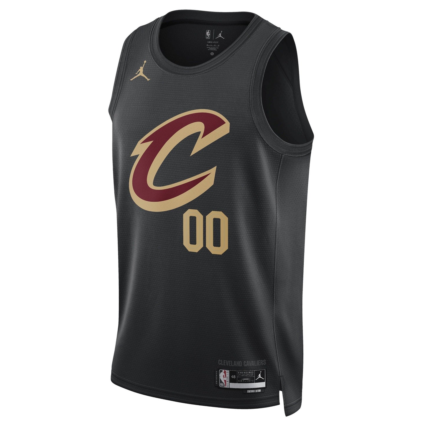 Cleveland Cavaliers Jordan Brand Unisex 2022/23 Swingman Custom Jersey - Statement Edition - Black