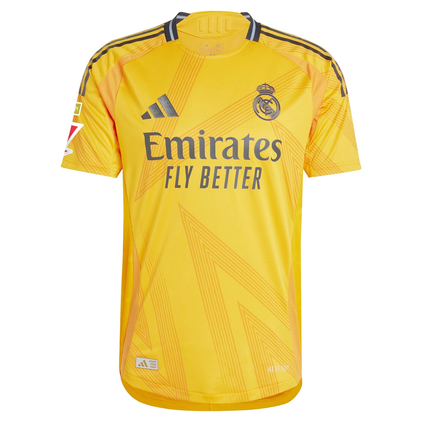 Real Madrid adidas 2024/25 Away Custom Jersey - Orange