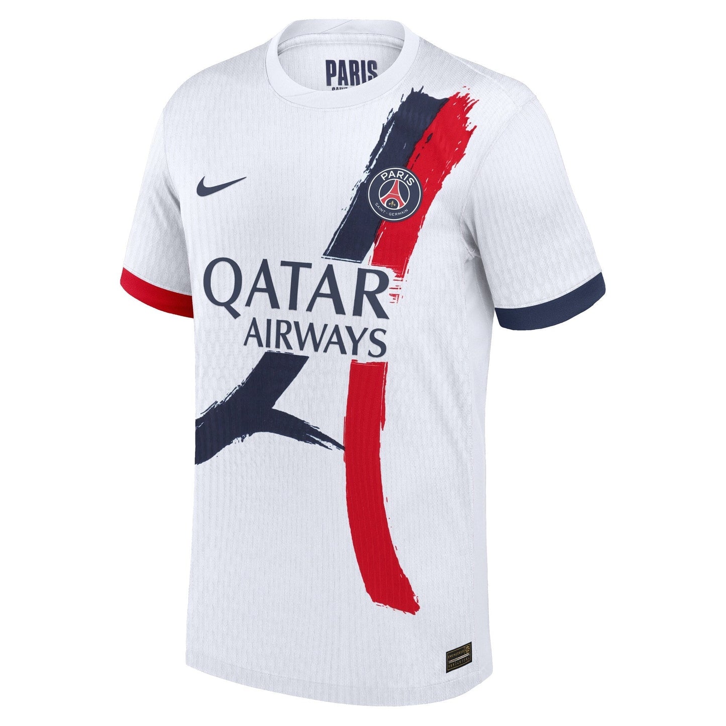 Paris Saint-Germain Nike 2024/25 Away Custom Jersey - White