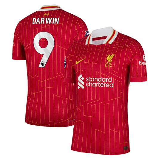 Darwin Núñez Liverpool Nike 2024/25 Home Player Jersey – Red