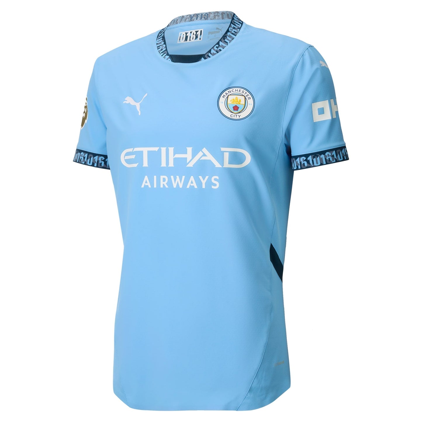 Kevin De Bruyne Manchester City Puma 2024/25 Home Player Jersey - Light Blue