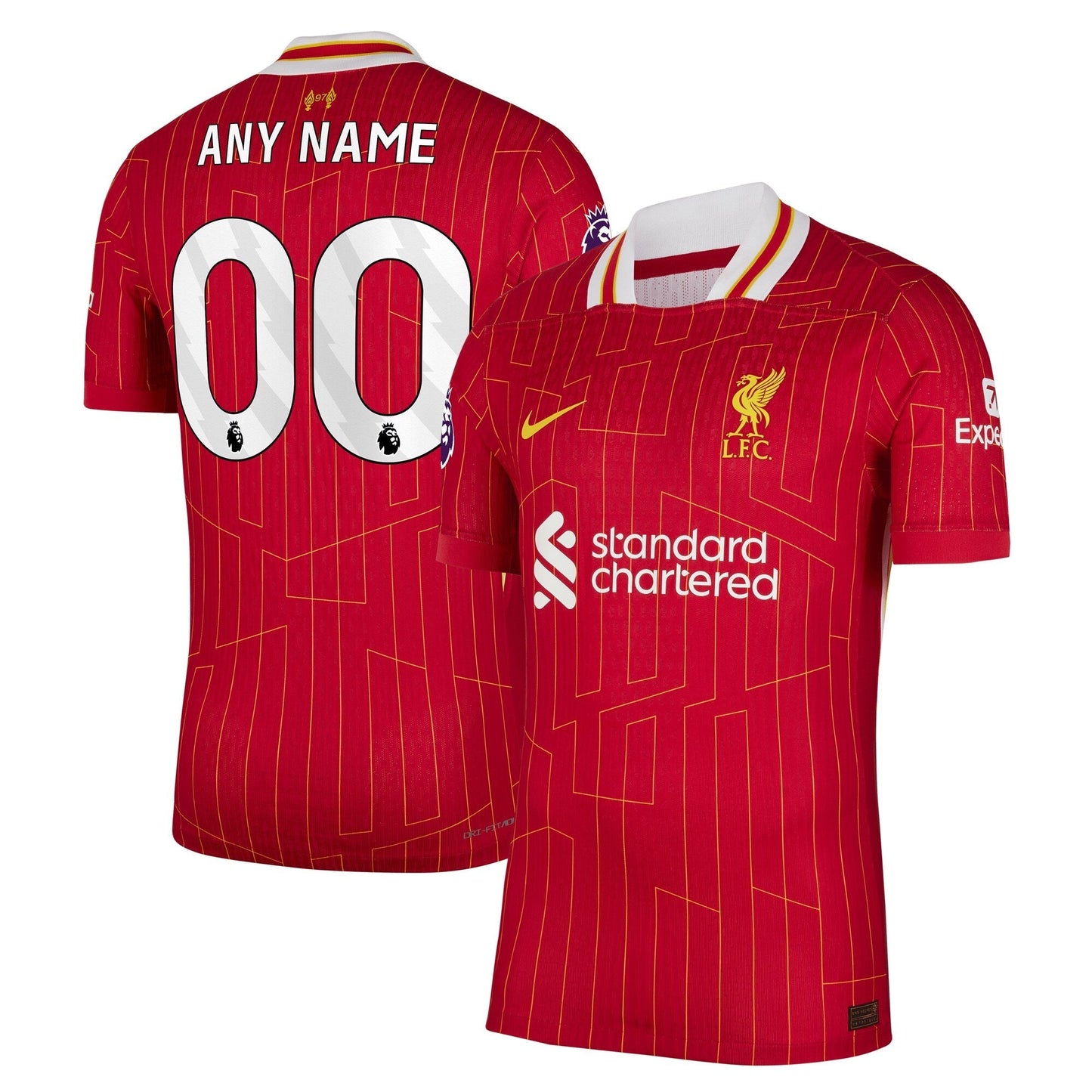 Liverpool Nike 2024/25 Home Custom Jersey - Red