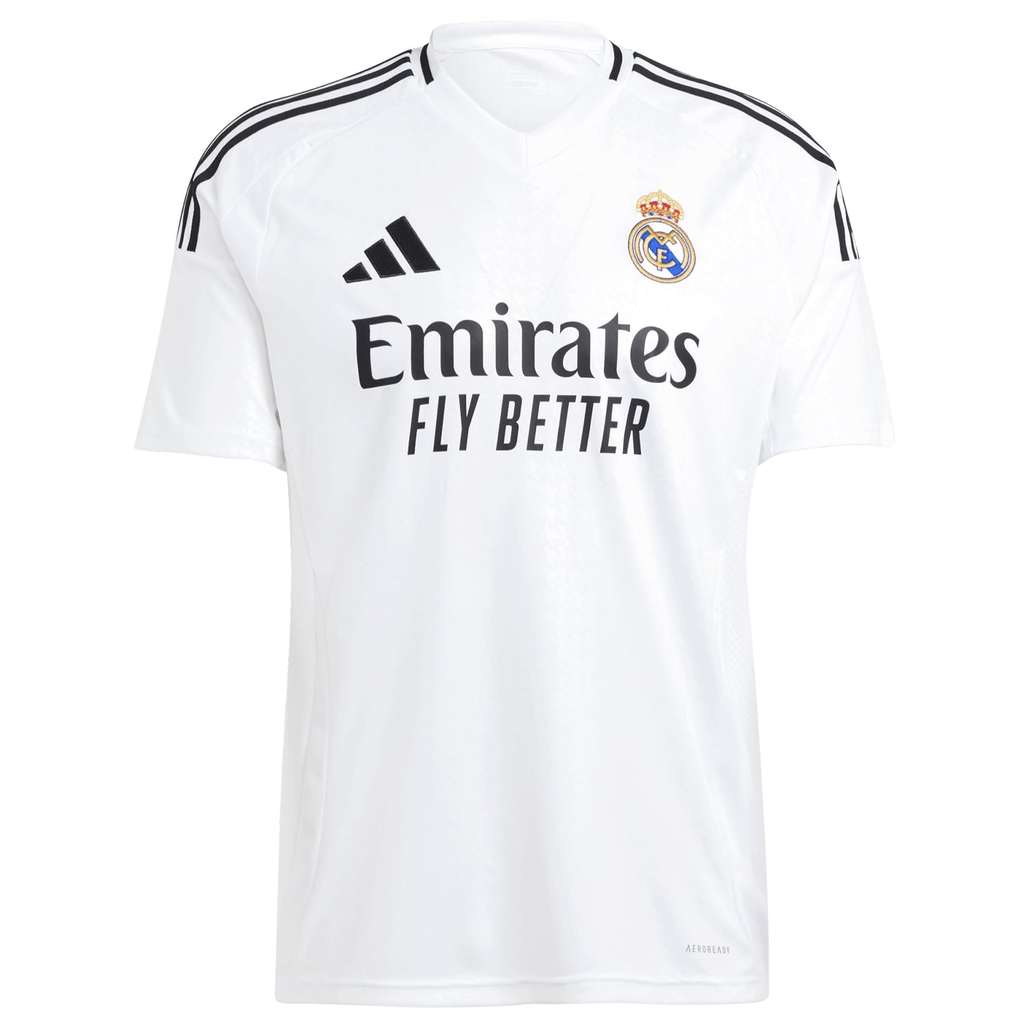 All Players Real Madrid adidas 2024/25 Home Custom Jersey - White