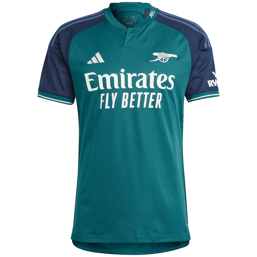 Arsenal adidas 2023/24 Third Custom Jersey - Green