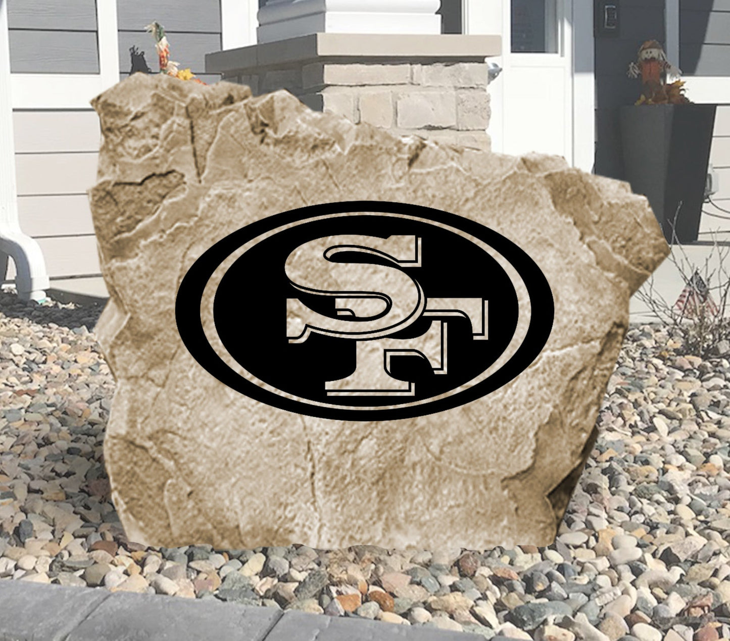 San Francisco 49ers Design-A-Stone Landscape Art