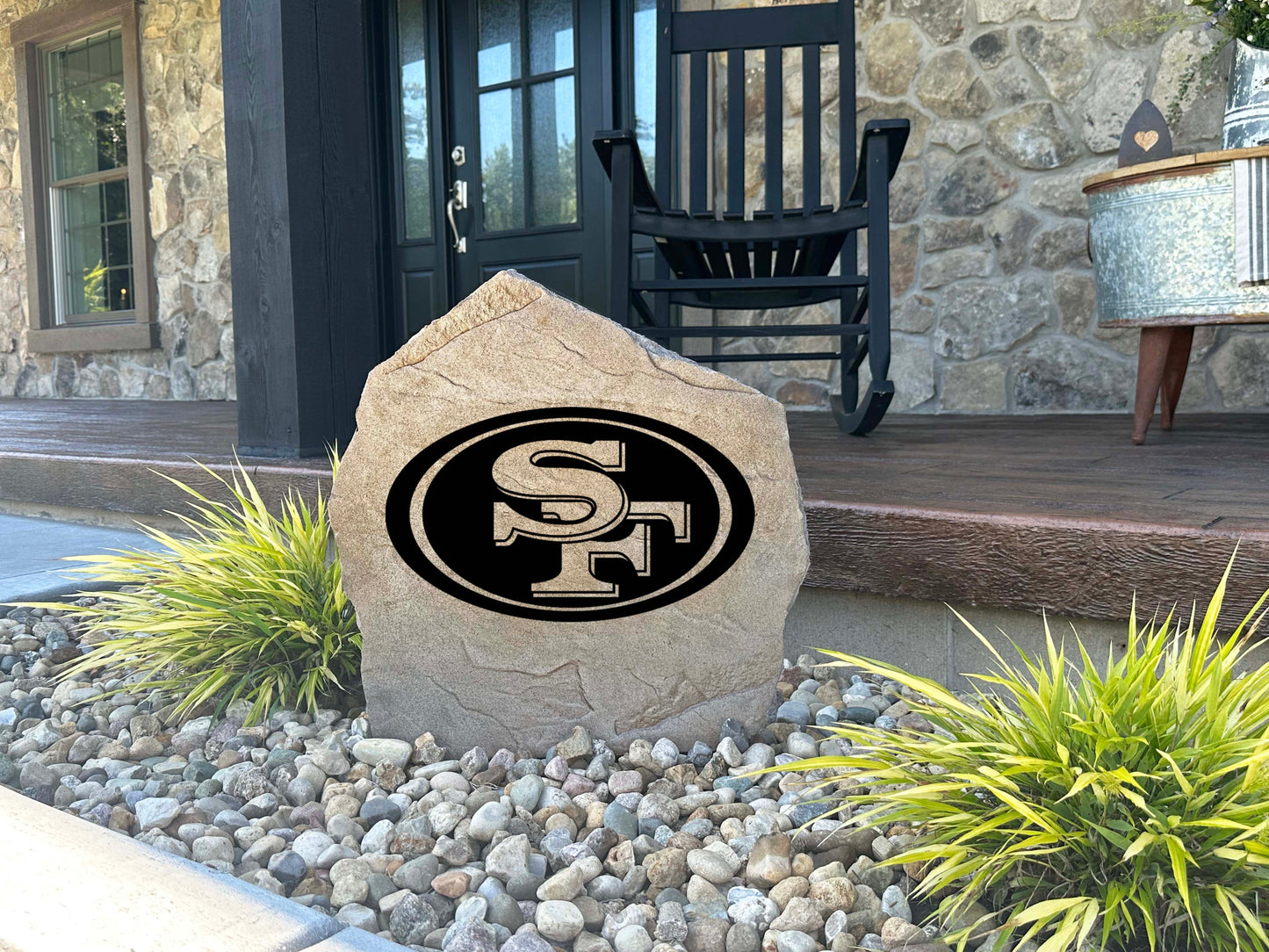 San Francisco 49ers Design-A-Stone Landscape Art