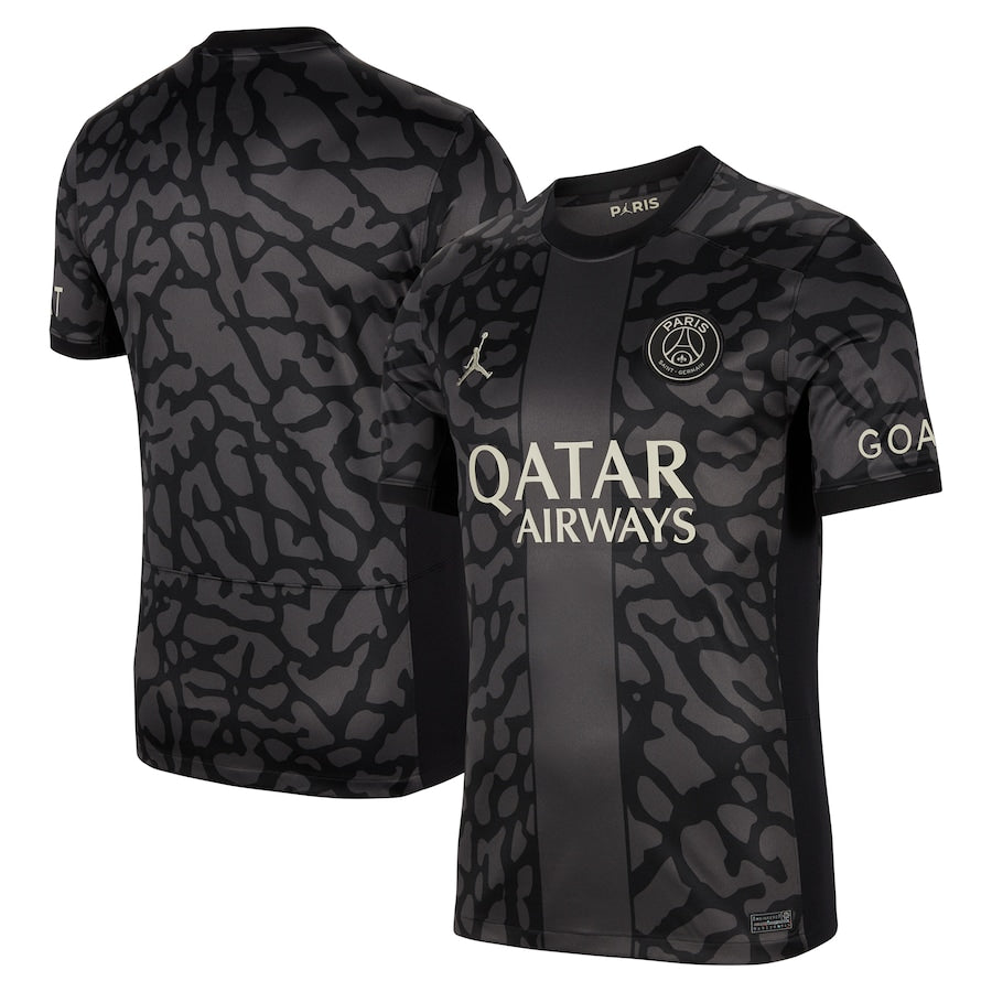 Paris Saint-Germain Jordan Brand 2023/24 Third Stadium Jersey - Anthracite