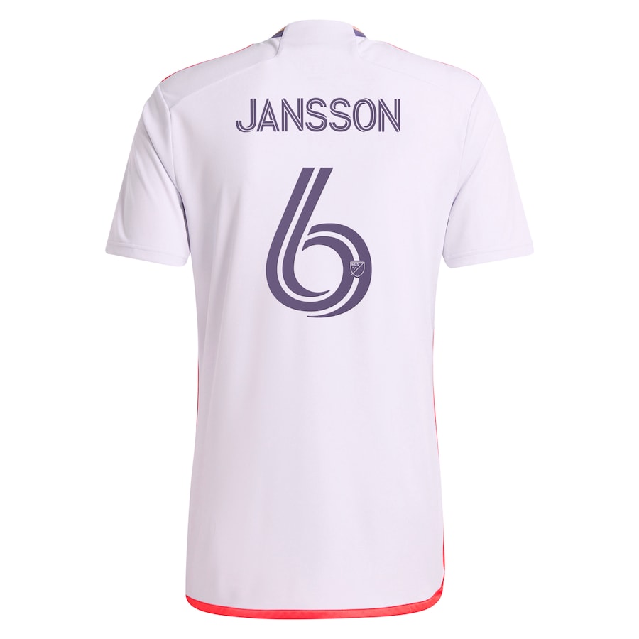 Robin Jansson Orlando City SC adidas 2024 Legacy Kit  Player Jersey – Purple