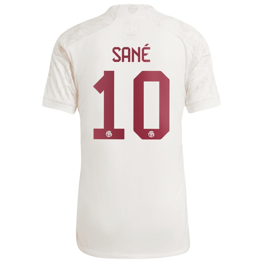 Leroy Sané Bayern Munich adidas 2023/24 Third Jersey - White