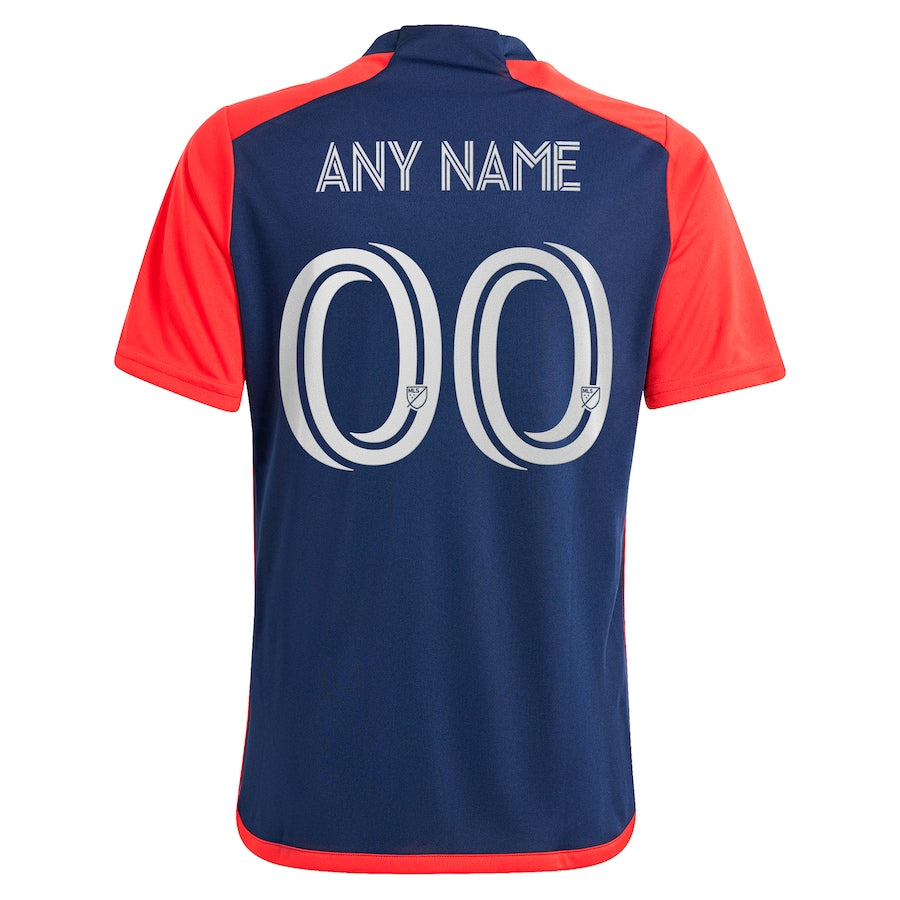 New England Revolution adidas  2024 Boston Tea Party  Custom Jersey – Navy