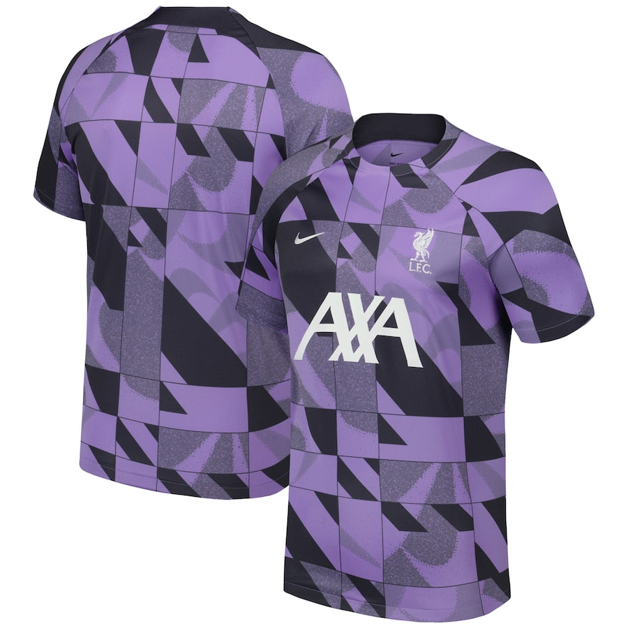 Liverpool Nike 2023/24 Academy Pro Pre-Match Top - Purple