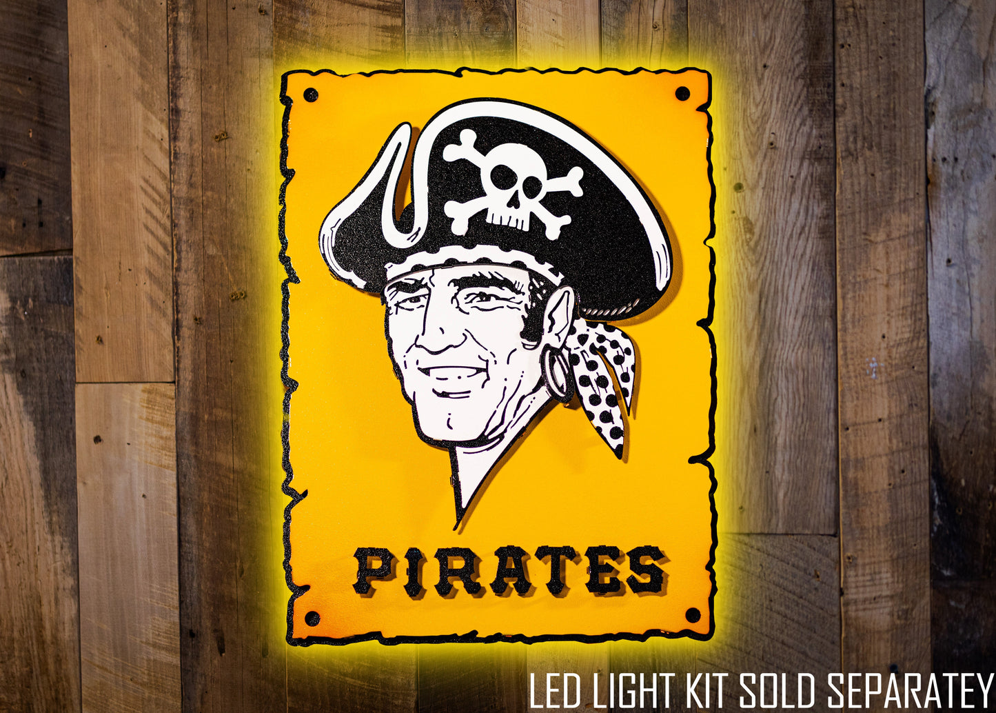 Pittsburgh Pirates "1967 Handsome Pirate" 3D Metal Wall Art