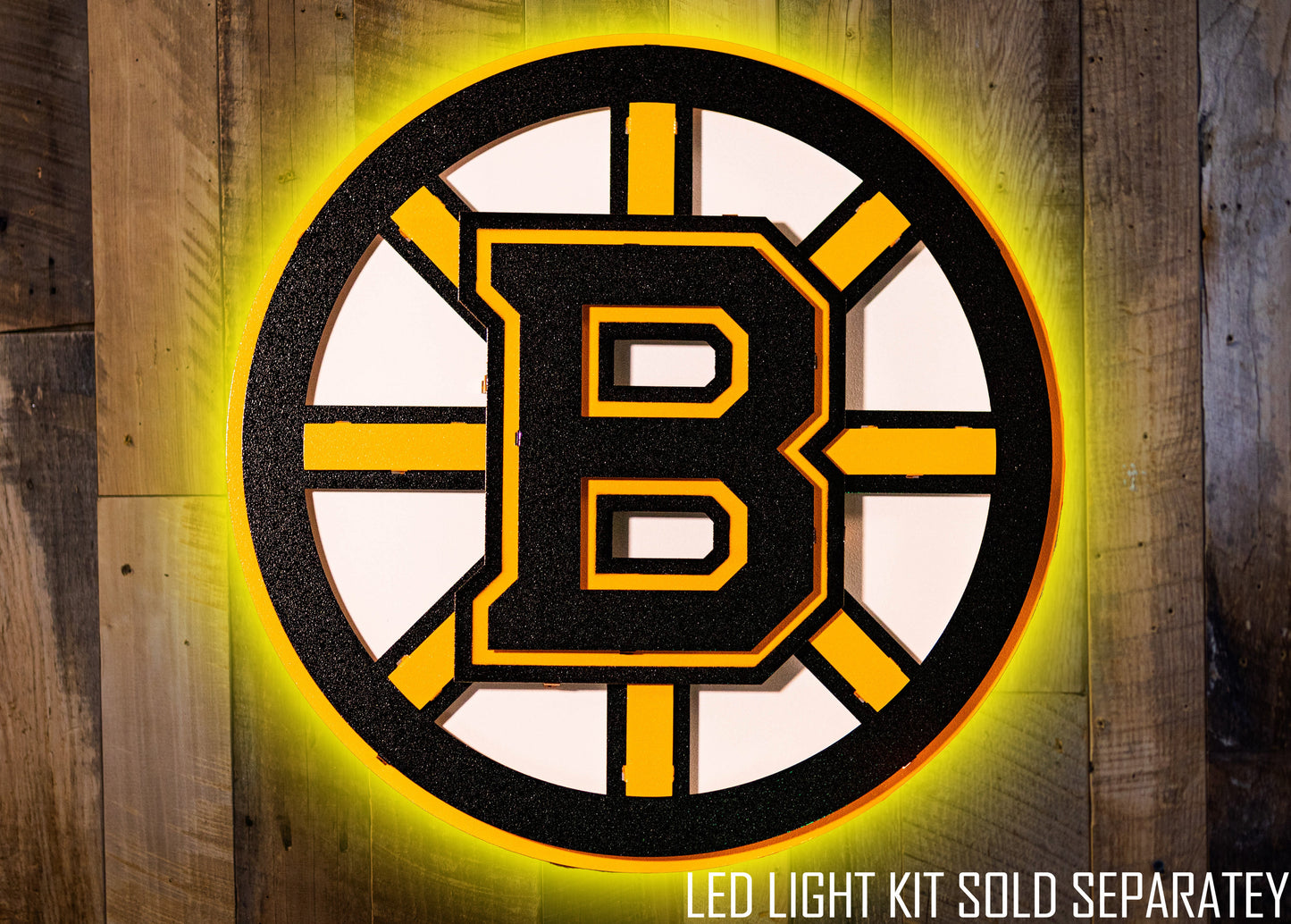 Boston Bruins NHL 3D Vintage Metal Wall Art