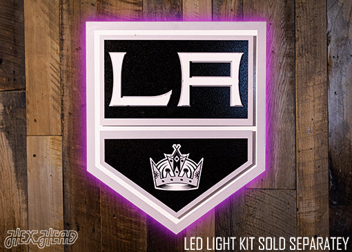 CLOSE OUT- Los Angeles Kings NHL 3D Vintage Metal Wall Art