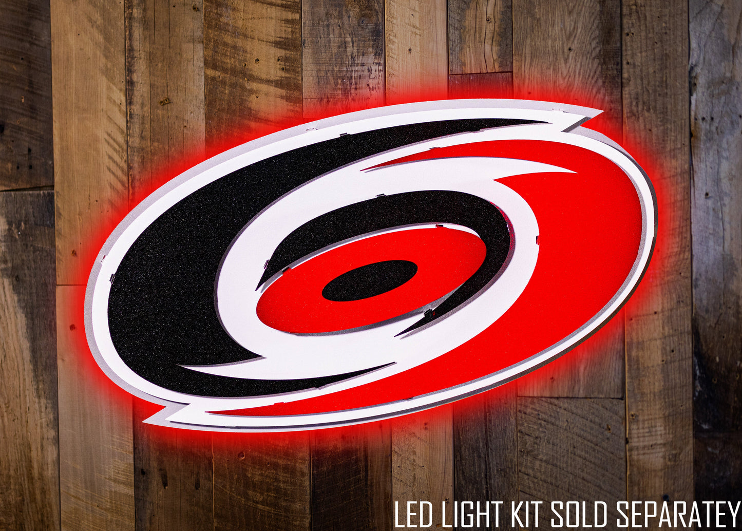 Carolina Hurricanes NHL 3D Vintage Metal Wall Art