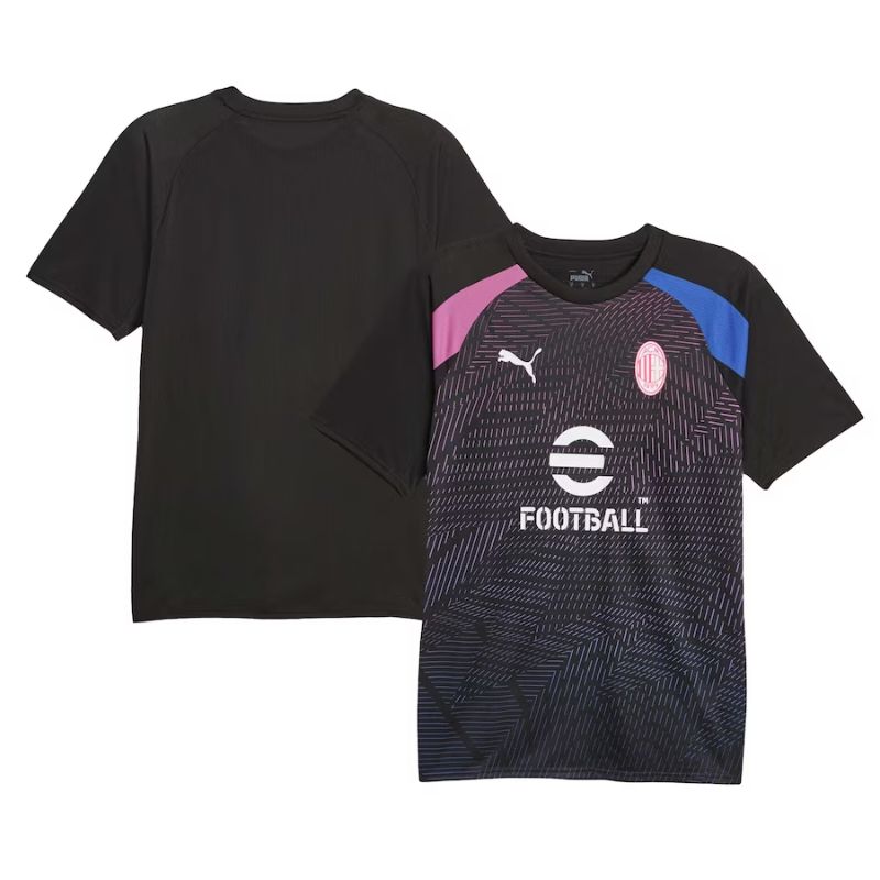 AC Milan Puma 2023/24 Third Pre-Match Jersey - Black