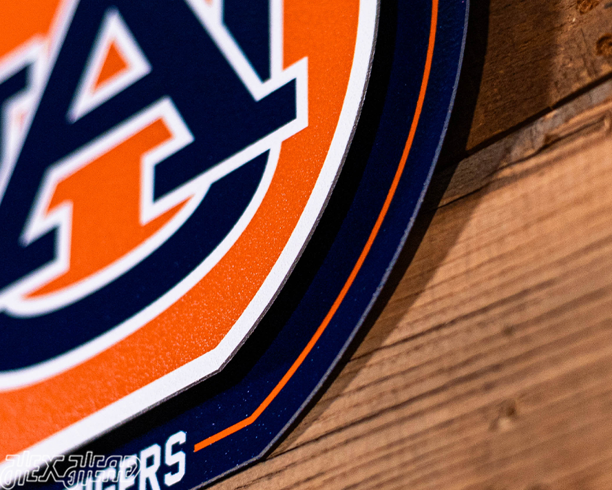 Auburn Tigers "Double Play" On the Shelf or on the Wall Art