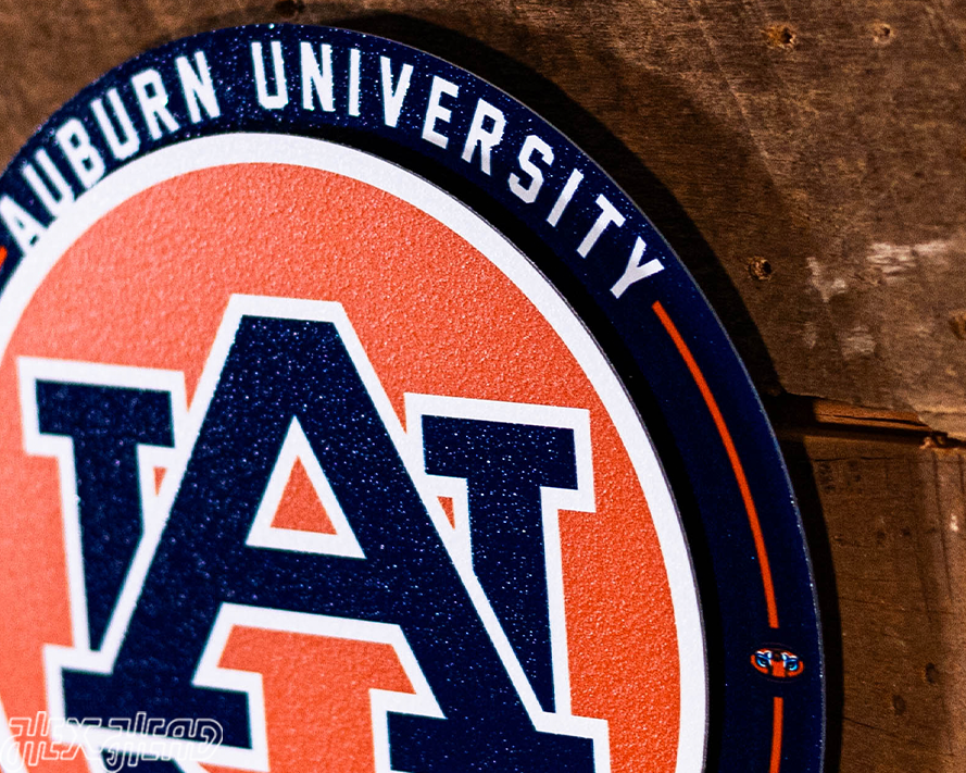 Auburn Tigers "Double Play" On the Shelf or on the Wall Art