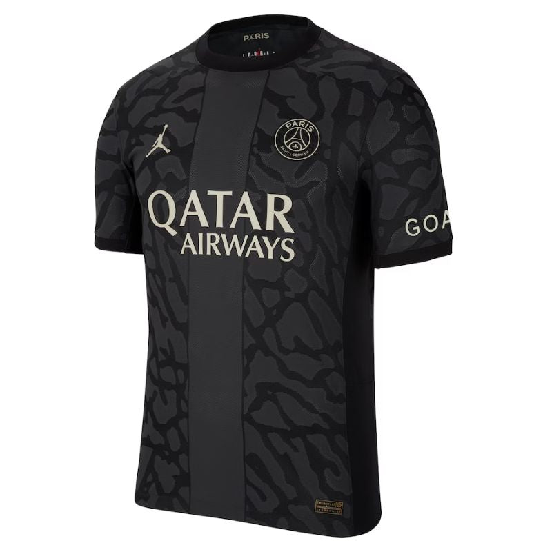 Achraf Hakimi Paris Saint-Germain Jordan 2023/24 Third Player Jersey - Anthracite