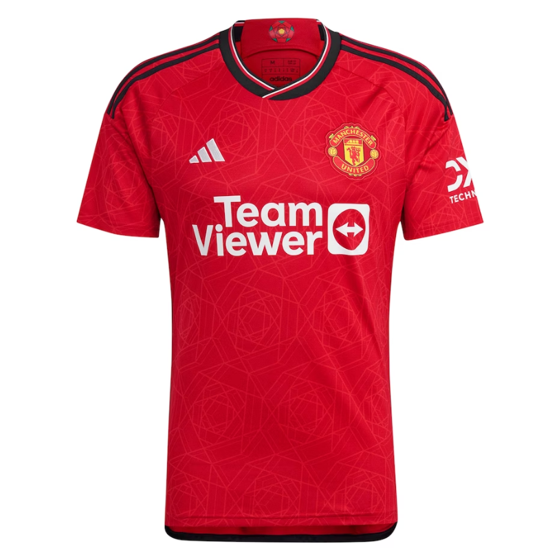 Alejandro Garnacho Manchester United Adidas 2023/24 Home Player Jersey - Red