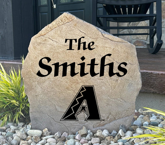 Arizona Diamondbacks Design-A-Stone Landscape Art Family Name