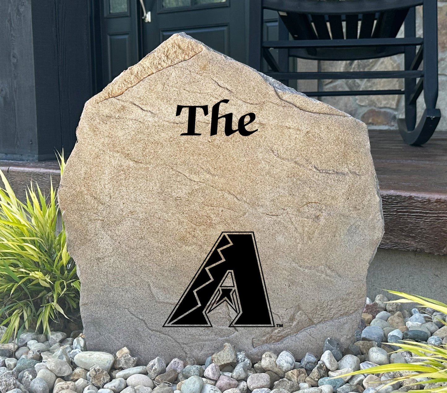 Arizona Diamondbacks Design-A-Stone Landscape Art Family Name