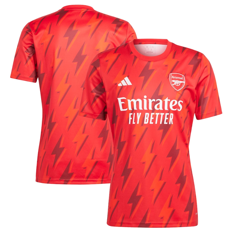 Arsenal Team Shirt 2023/24 Pre-Match Top - Red