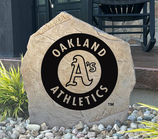 Oakland A's Design-A-Stone Landscape Art