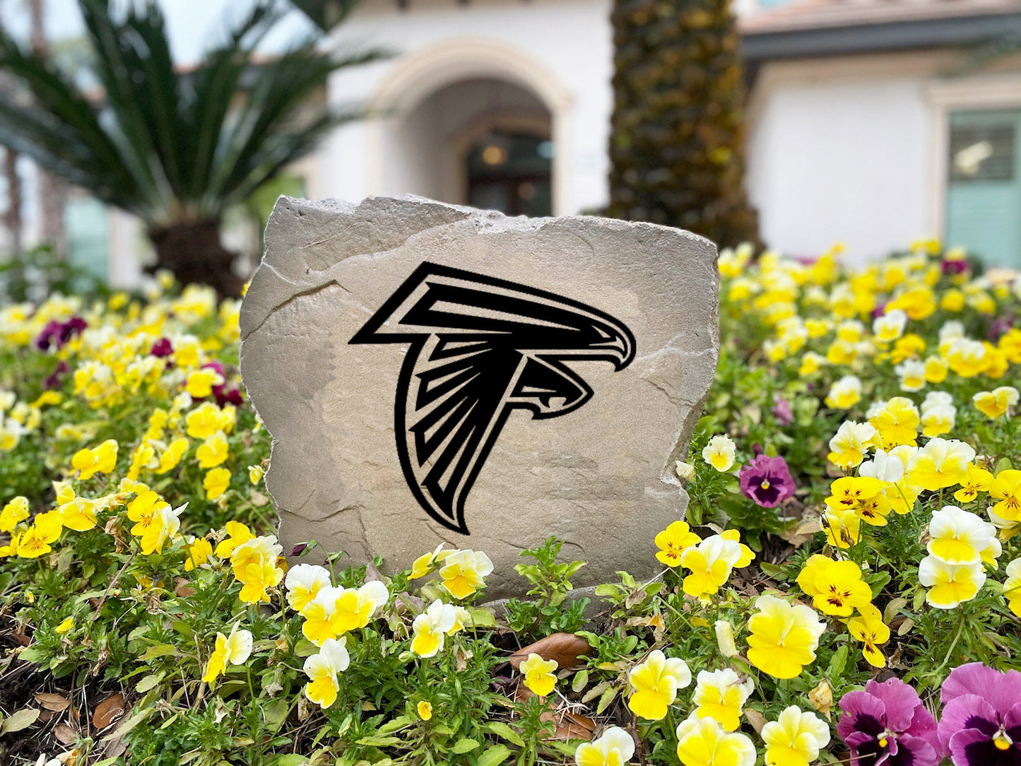 Atlanta Falcons Design-A-Stone Landscape Art