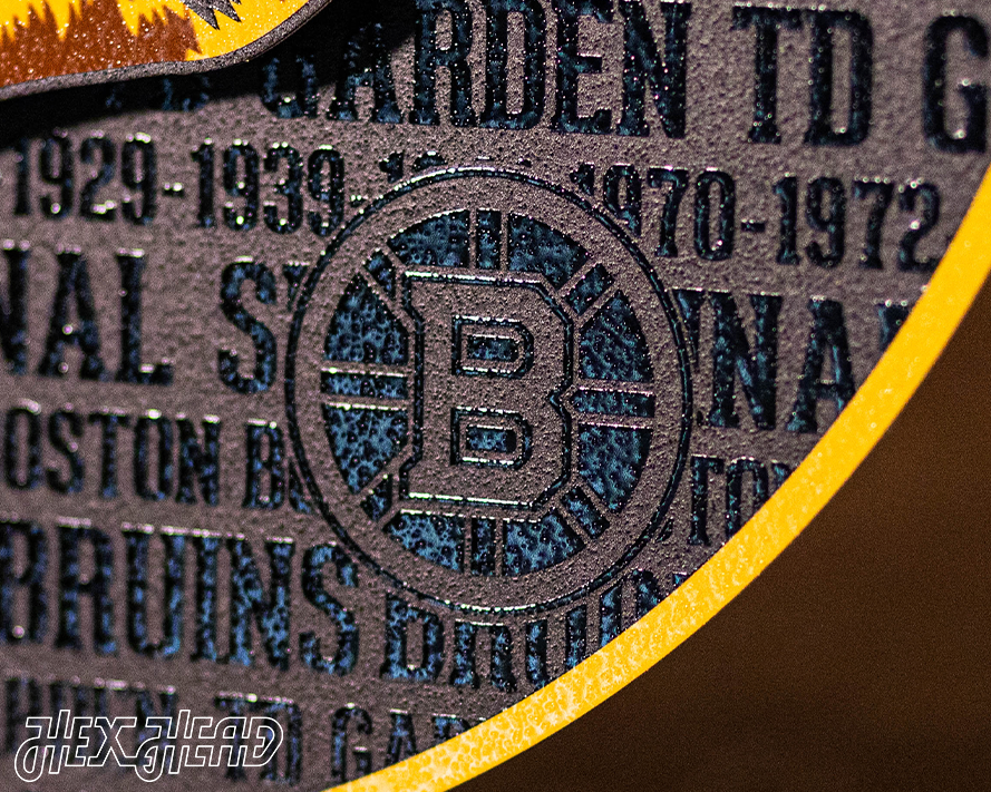 Boston Bruins CRAFT SERIES 3D Embossed Metal Wall Art