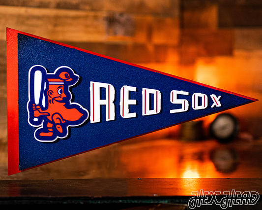 Boston Red Sox "1967 Pennant" 3D Vintage Metal Wall Art