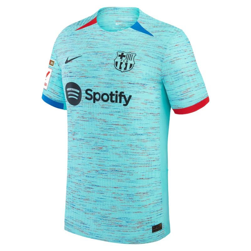 Barcelona 2023/24 Third Custom Jersey - Aqua