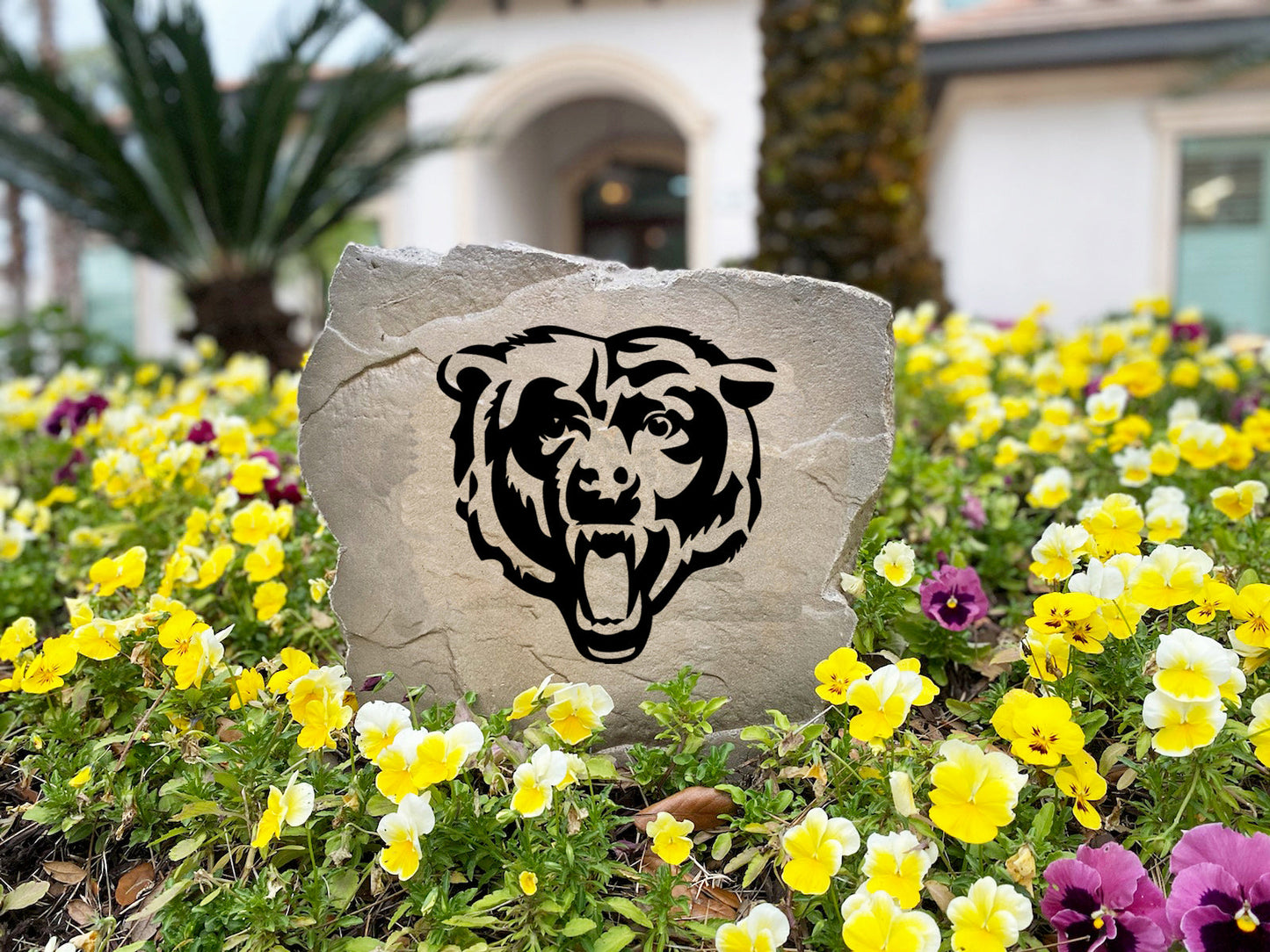 Chicago Bears Design-A-Stone Landscape Art