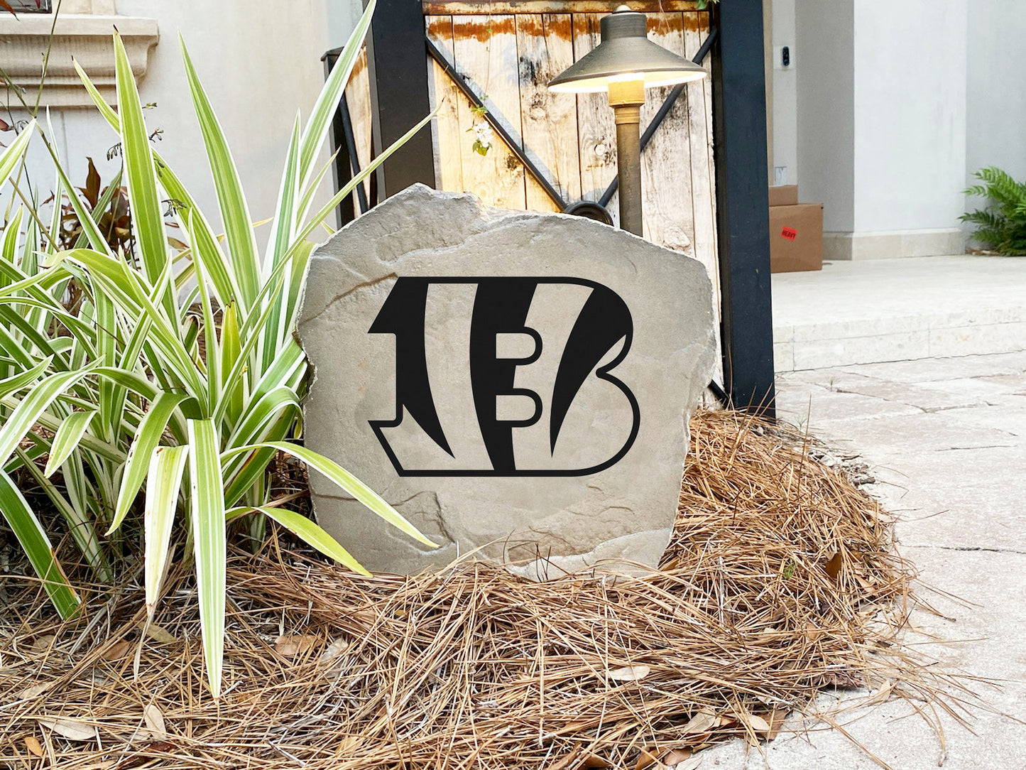 Cincinnati Bengals Design-A-Stone Landscape Art