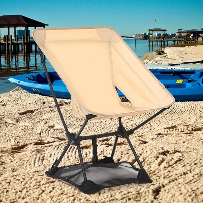 Anti-Sink Mat for Camping Chairs - Lightweight, Portable Stability Solution