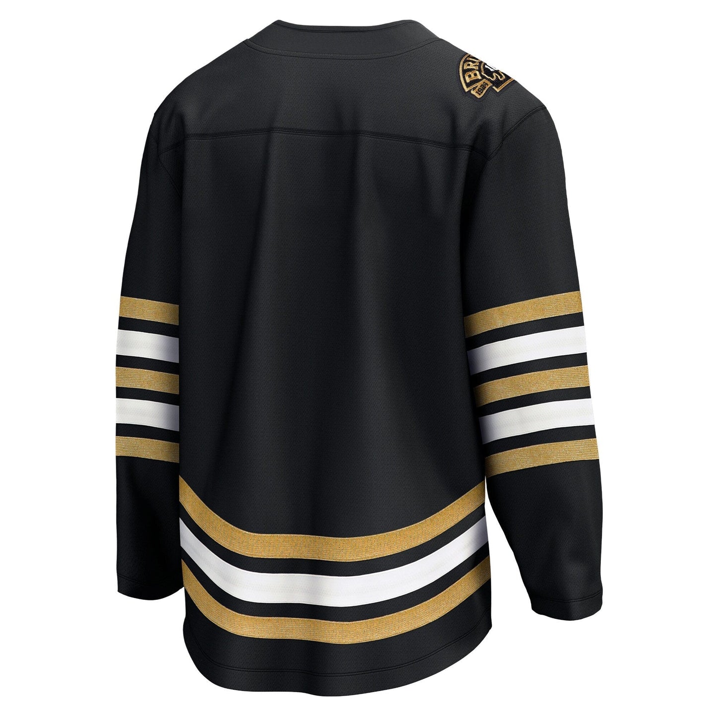 Boston Bruins Fanatics Breakaway Home Anniversary Custom Jersey