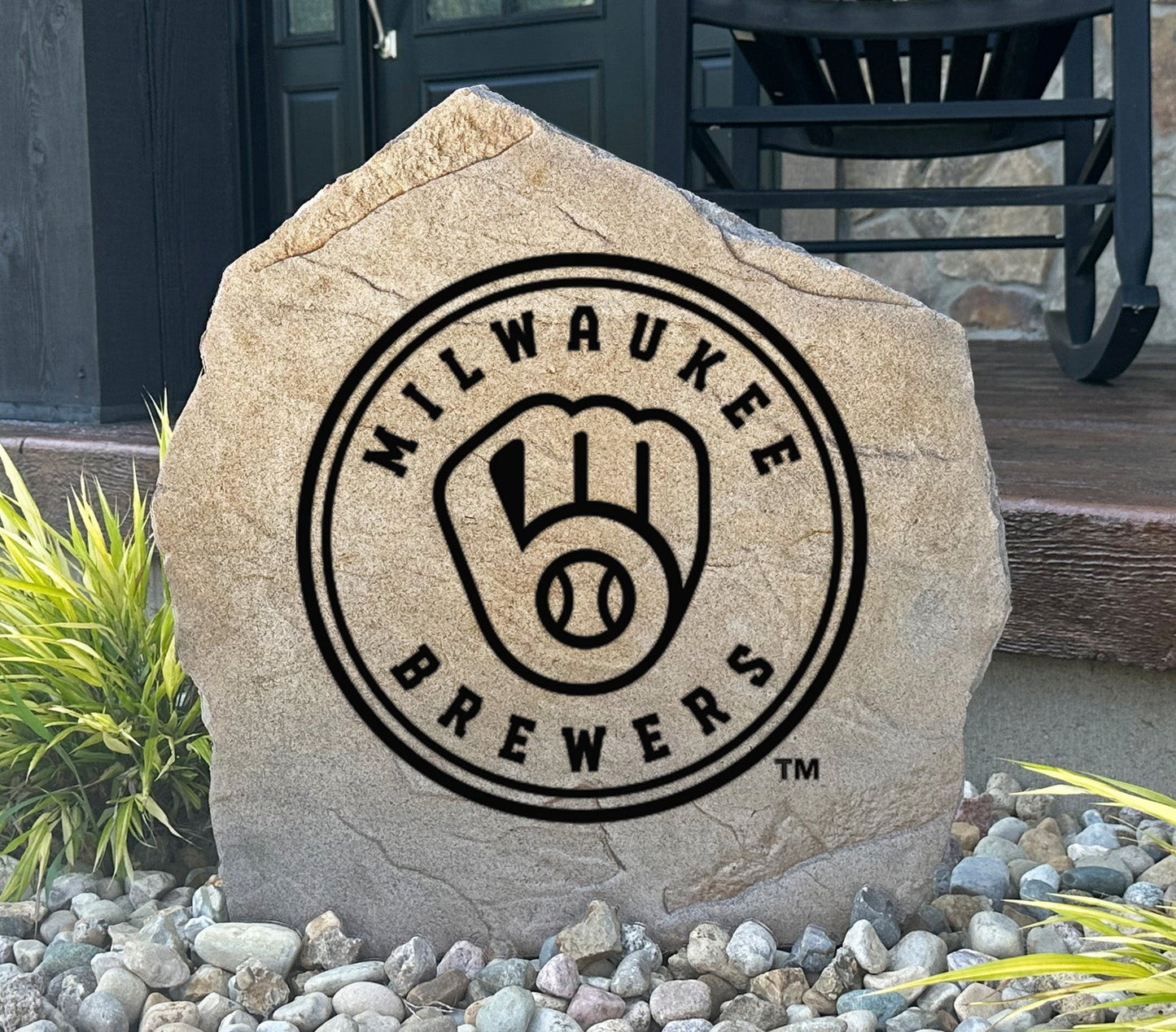 Milwaukee Brewers Design-A-Stone Landscape Art