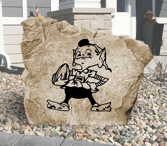 Cleveland Browns Design-A-Stone Landscape Art