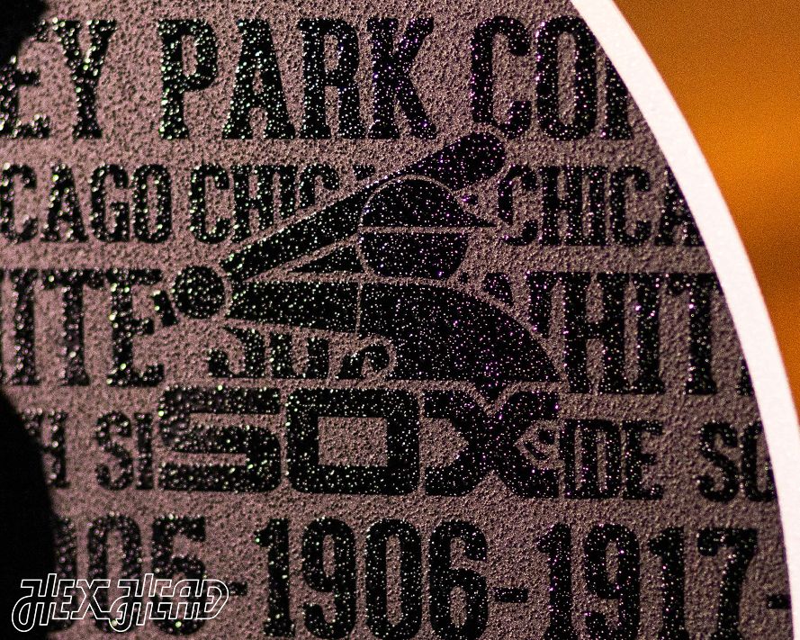 Chicago White Sox Chicago Logo CRAFT SERIES 3D Metal Wall Art