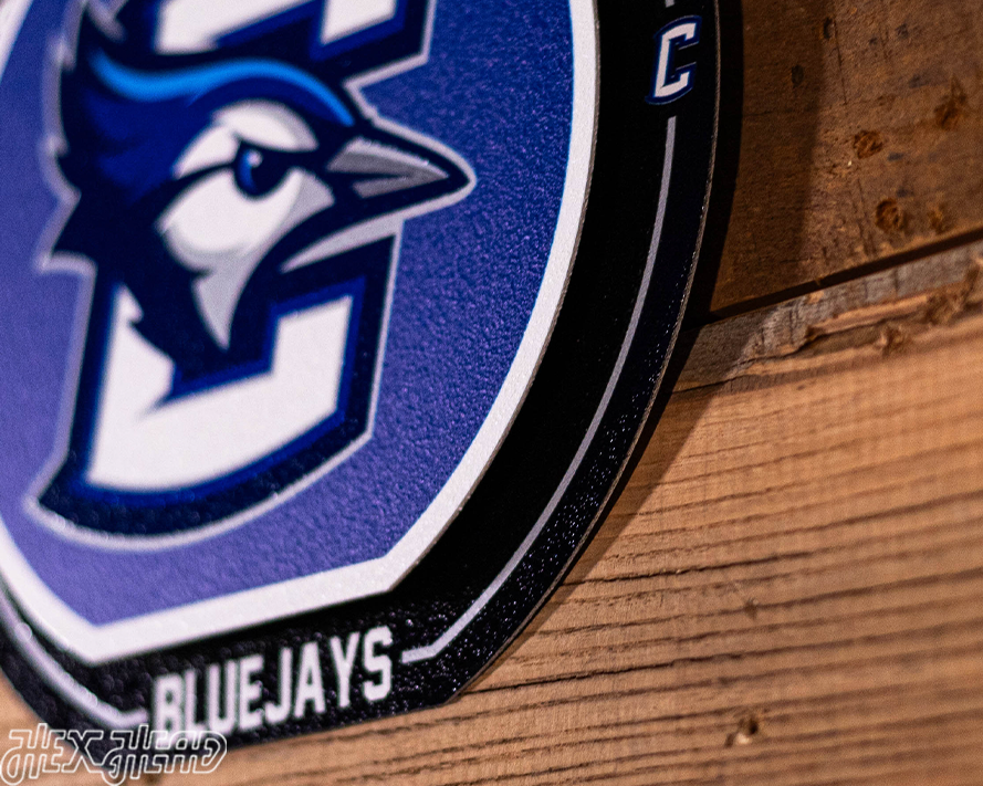 Creighton Blue Jays "Double Play" On the Shelf or on the Wall Art